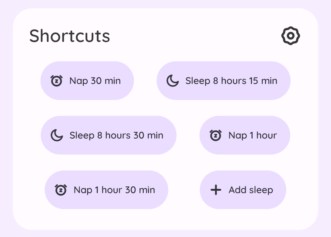 Create alarm from Shortcut board on Dashboard